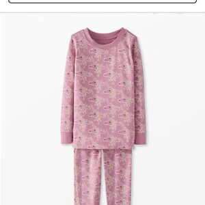 Hanna 2T Pink Pajamas unicorn Print